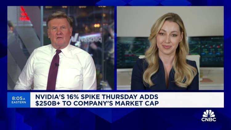 Nvidia jelas berada dalam siklus perdagangan bullish, kata Jessica Inskip dari OptionPlay