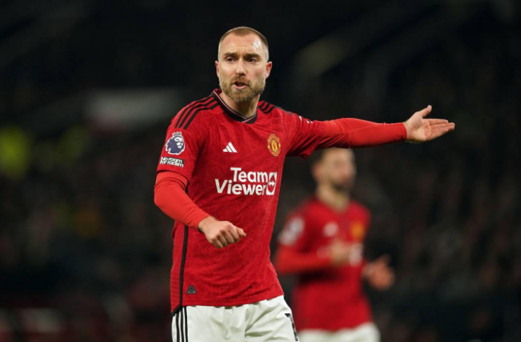 Christian Eriksen Disarankan Pulang ke Ajax 2 Christian Eriksen - Manchester United - timnas Denmark - Alamy