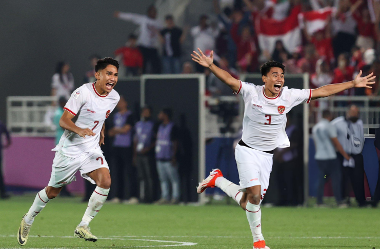 Erick Thohir: Semoga Momentum Positif Timnas U-23 Indonesia Hasilkan Tiket Final 1 Erick Thohir - Timnas u-23 Indonesia - Semifinal Piala Asia U-23 - Alamy