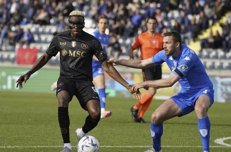 Napoli Dikalahkan Empoli, Francesco Calzona Minta Maaf 1 Hasil Liga Italia Napoli Semakin Terpuruk - Victor Osimhen (Toronto Star)