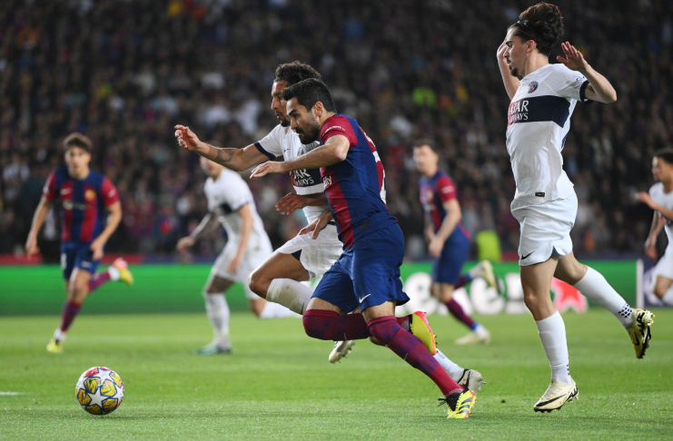 Ilkay Guendogan Ungkap Apa yang Harus Dilakukan Barcelona di El Clasico 2 Ronald Araujo kartu merah - Barcelona vs PSG - Ilkay Guendogan - alamy 3