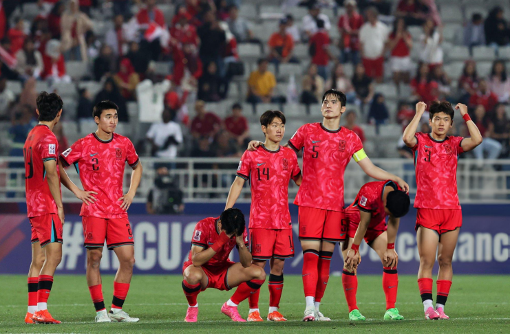 Timnas U-23 Korsel Dibikin Malu oleh Indonesia, Presiden KFA Diminta Mundur 2 Timnas U-23 Korea Selatan - Piala Asia U-23 - Getty Images 2