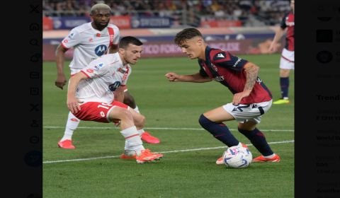 Bologna vs Monza, Laga di Stadion Renato Dell'Ara Berakhir Imbang Tanpa Gol