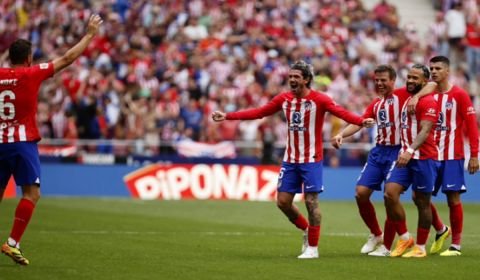 Atletico Madrid vs Celta Vigo, Gol Larut Rodrigo De Paul Pastikan Kemenangan Los Colchoneros