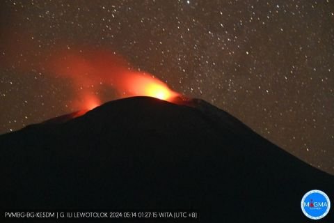 Aliran Lava Capai 1,2 Kilometer, Zona Bahaya Gunung Lewotolok Diperluas