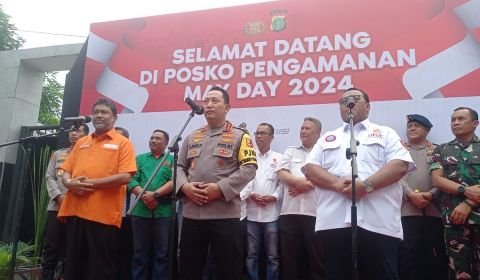 Kapolri: Buruh Adalah Motor Penggerak Pembangunan Indonesia