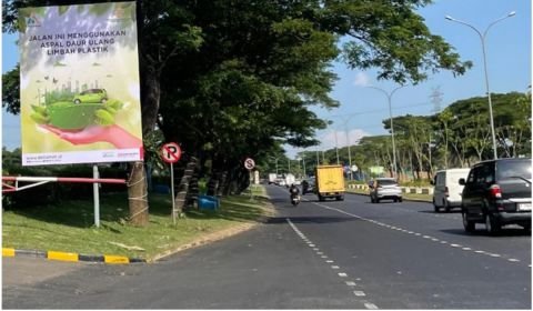 Wujudkan Kota Ramah Lingkungan, Kota Deltamas Gunakan Aspal Limbah Plastik
