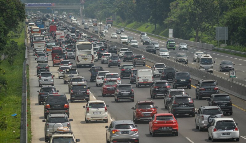 154 Ribu Kendaraan Kembali ke Jabotabek Usai Libur Idul Adha
