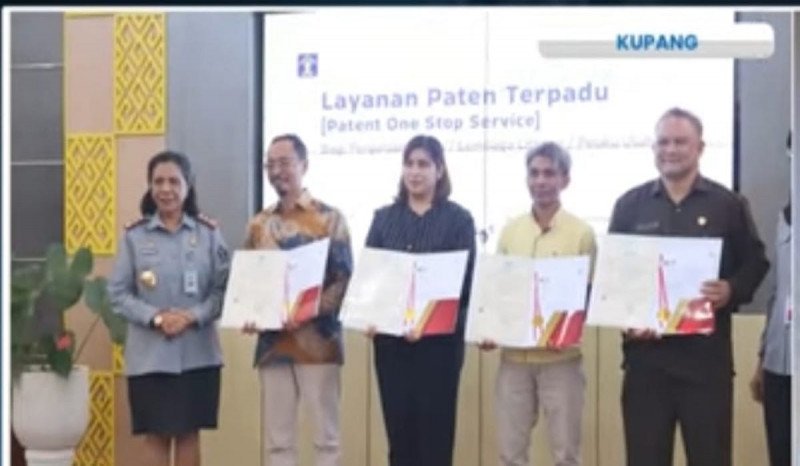 12 Sertifikat Paten Diperoleh oleh LP2M Universitas Nusa Cendana