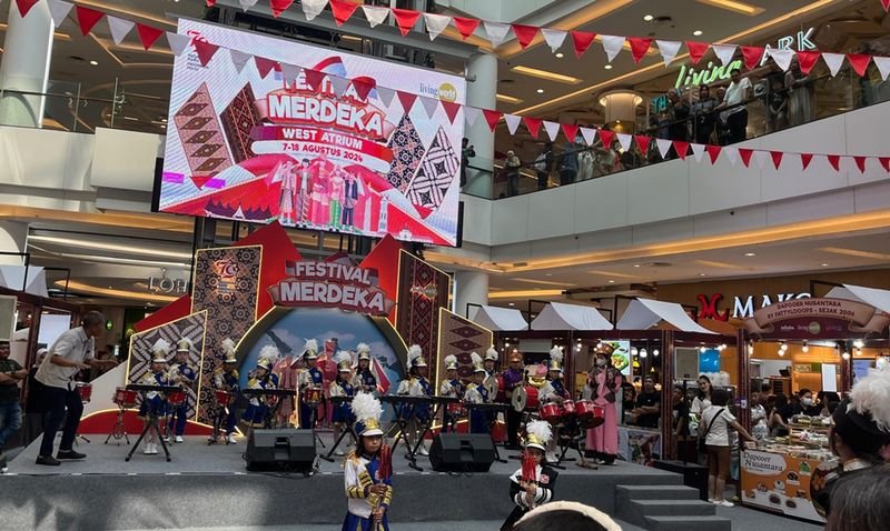 Turut Semarakkan Hari Kemerdekaan Republik Indonesia ke-79, Living World Alam Sutera Gelar Festival Merdeka