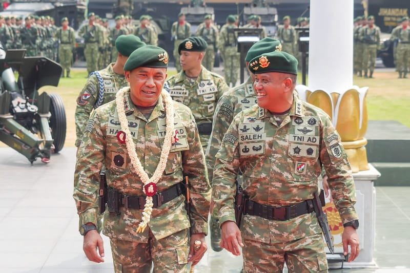 Mayjen TNI Mohamad Hasan Resmi Jabat Pangkostrad