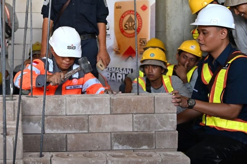 SIG dan Kementerian PU-Pera Beri Pelatihan Pekerja Konstruksi IKN