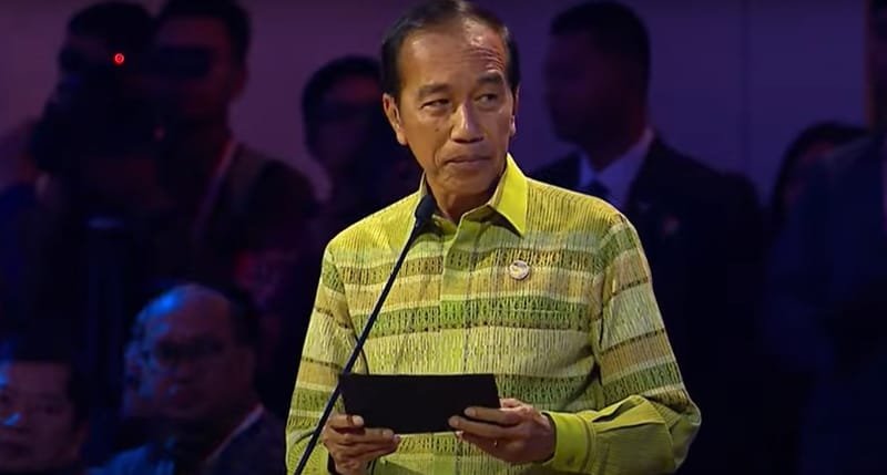 Jokowi Perkenalkan Prabowo sebagai Presiden Terpilih kepada Delegasi IAF