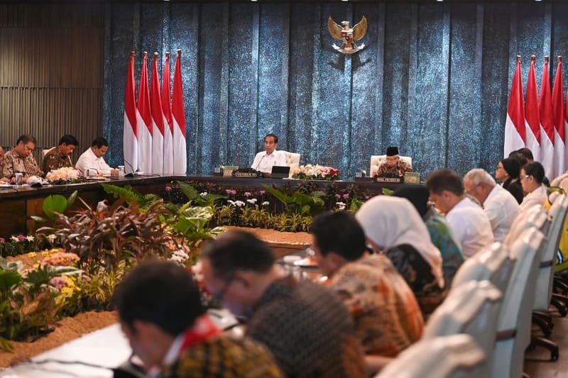 Presiden Minta Jangan Ada gejolak Hingga Prabowo-Gibran Dilantik