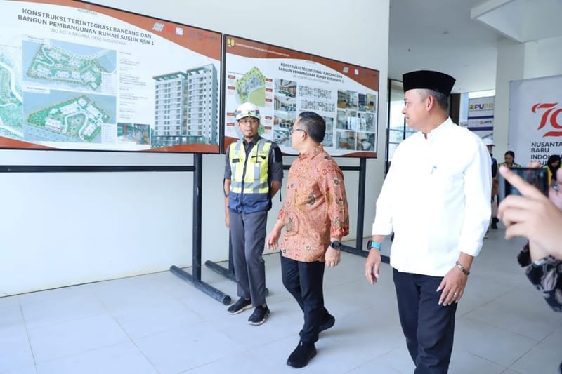 Tinjau Hunian ASN di IKN, Menpan-Rebiro : Satu Unit untuk Satu Keluarga, Tidak Sharing