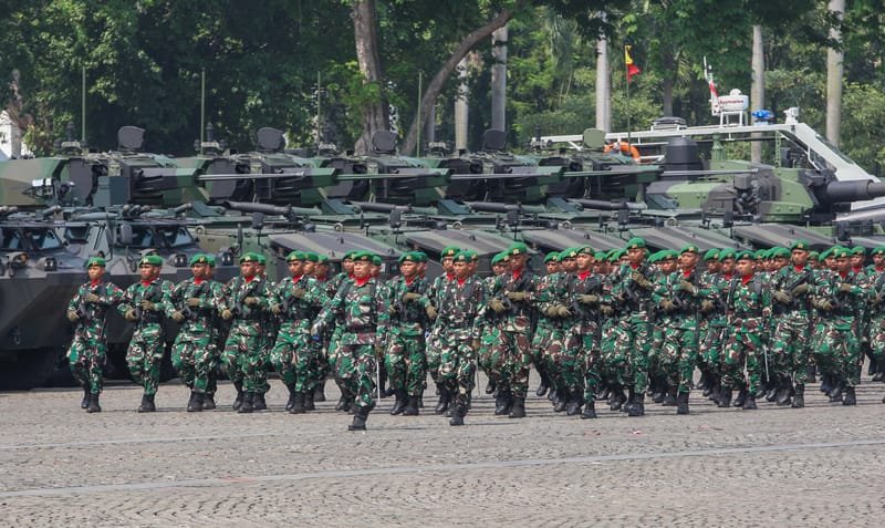 Jokowi Sampaikan Terima Kasih untuk TNI