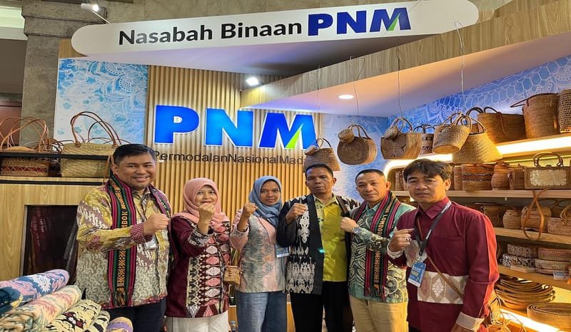 Produk Kriya Unggulan Nasabah PNM Jadi Favorit di Inacraft 2024