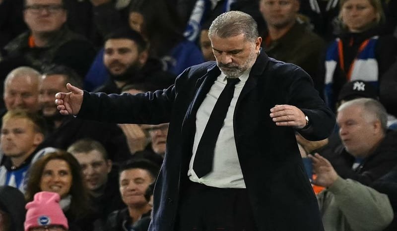 Ange Postecoglou Kecewa dengan Kekalahan Spurs dari Brighton
