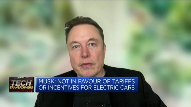 CEO Tesla Elon Musk mengatakan dia lebih memilih 'tidak ada tarif' pada kendaraan listrik Tiongkok