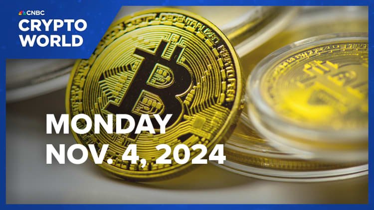 Bitcoin turun ke level $67,000 menjelang pemilu AS: CNBC Crypto World