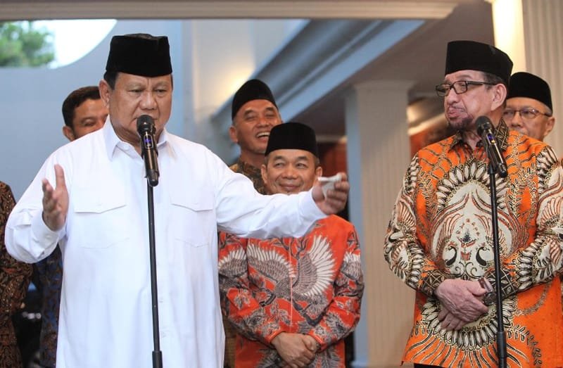 Prabowo: PKS sudah Izin Berbeda Pilihan saat Pemilu Presiden 2024