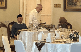 Maruf Amin Letakkan Batu Pertama Masjid Chairul Tanjung