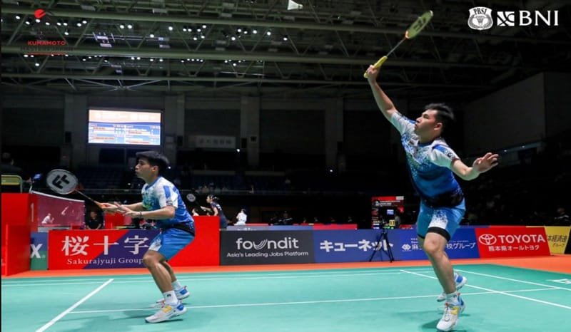 Sabar/Reza Melaju ke 16 Besar Kumamoto Master 2024