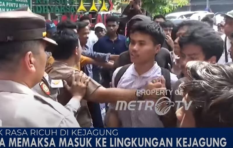Mahasiswa Minta Prabowo Tindak Jaksa Nakal