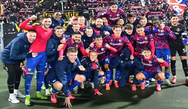 Bologna vs Monza, Menang Telak, Rossoblu Melaju ke Perempat Final Coppa Italia