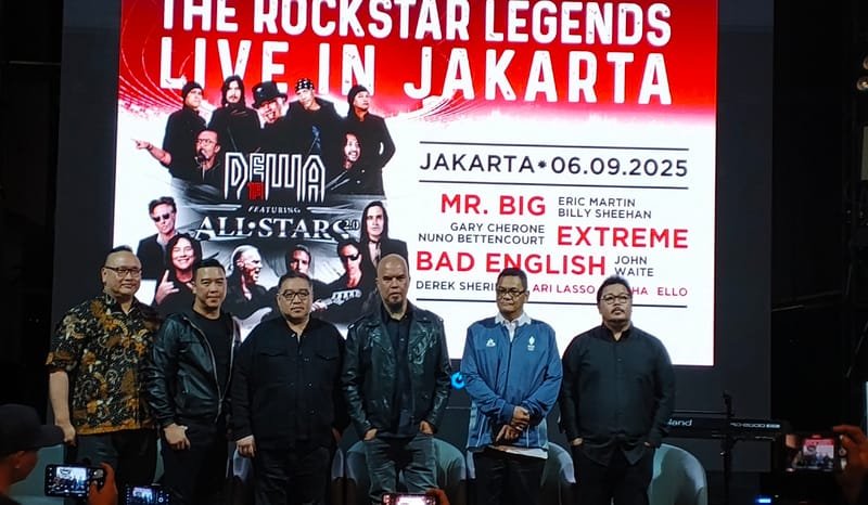 Ada Pertandingan Timnas Indonesia, Konser Dewa 19 All Stars 2.0 Diundur