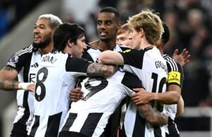 Alexander Isak membawa Newcastle meraih kemenangan yang menyamai rekor sepanjang masa