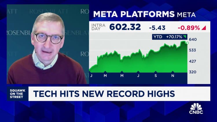 Meta: Inilah mengapa Rosenblatt Securities menetapkan target harga $811 pada saham tersebut