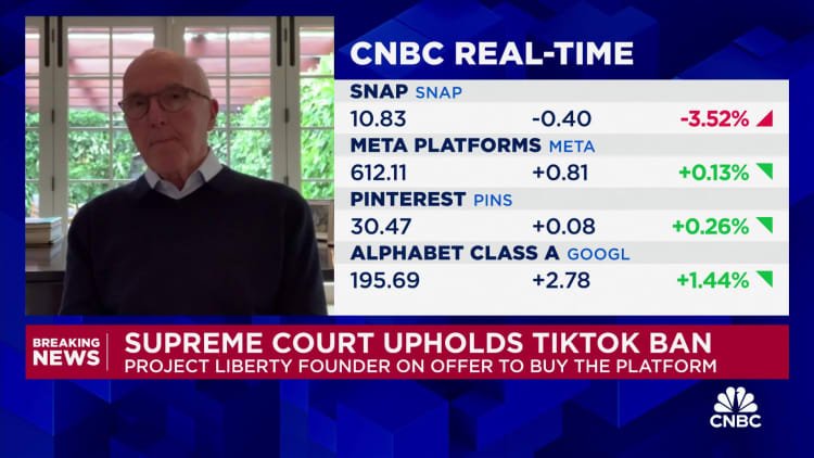 Kami adalah satu-satunya penawar TikTok yang memenuhi kriteria SCOTUS, kata Frank McCourt, Project Liberty.