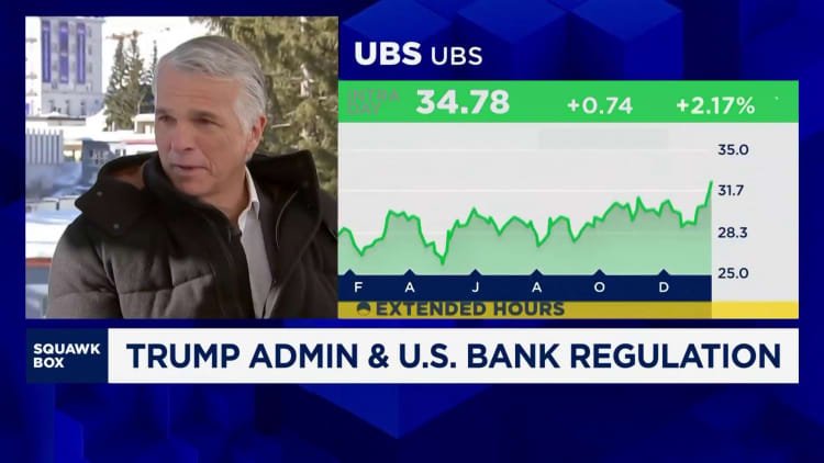 CEO UBS: 'Saya tidak yakin kita akan melihat banyak deregulasi'
