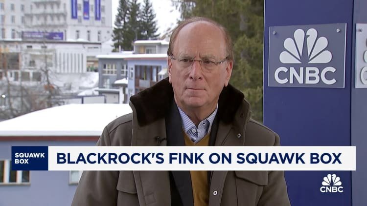 Larry Fink, CEO BlackRock: bisa mencapai pengembalian sepuluh tahun dengan 5-5,5% dan pasar saham 'guncangan'
