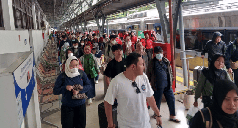 2.510.955 Tiket KAI Sudah Habis Terjual