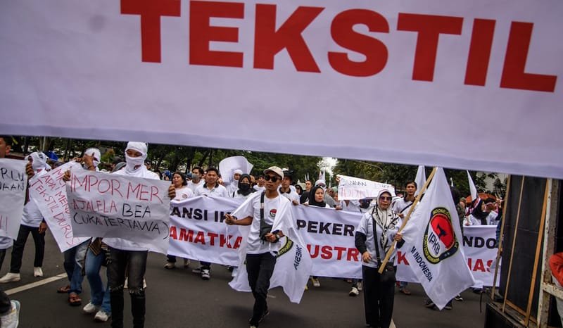 Industri Tekstil Ambruk, Apindo Dukung Permendag 8/2024 jika Mau Direvisi