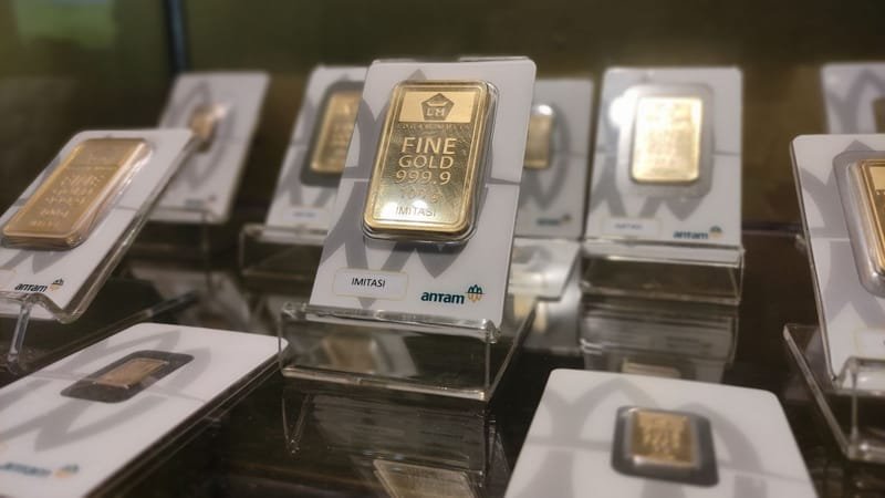 Harga Emas Antam Hari Ini, 2 Januari 2024: Naik Rp9 Ribu