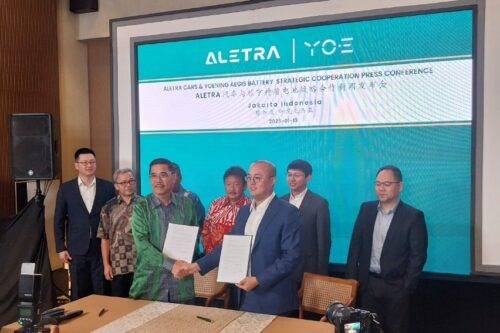 Aletra-dan-Zhejiang-Yeoning-Technology-1-500x333.jpeg Aletra Jalin Kerja Sama dengan Zhejiang Yoening Technology Group untuk Produksi Baterai