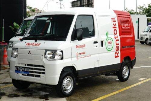 Mitsubishi-L100-Rentokil-2-500x333.jpeg Rentokil Initial Indonesia Gunakan 11 Mitsubishi L100 EV Sebagai Armada