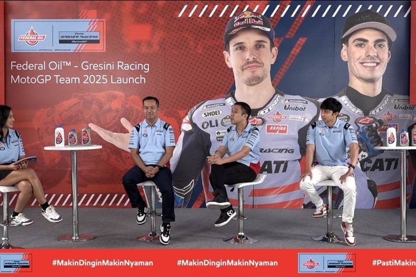 Gresini Racing MotoGP 2025 livery Federal Oil