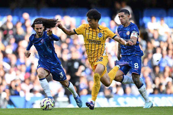 Kaoru Mitoma, Marc Cucurella, Enzo Fernandez