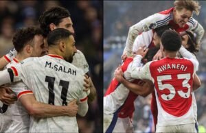 Bagaimana lima pertandingan Liverpool berikutnya dibandingkan dengan kemunduran Arsenal dengan Aston Villa