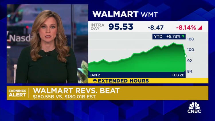 Walmart Earnings Top Ekstimasi, tetapi pengecer tidak akan 'kebal' pada tingkat yang mengancam di Meksiko dan Kanada