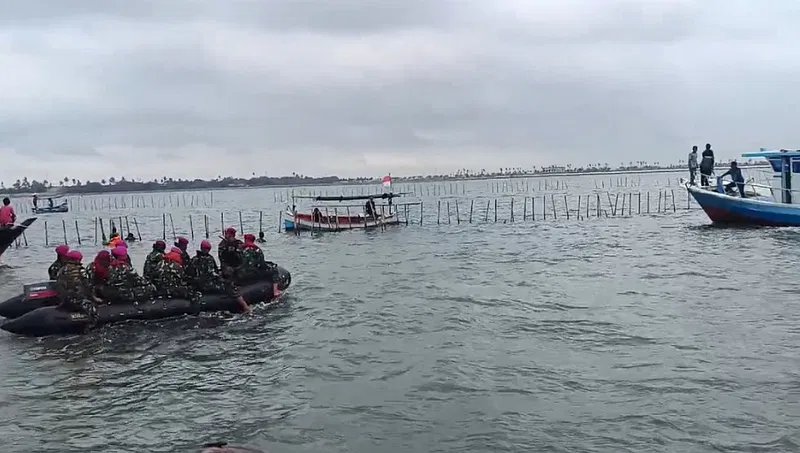 Pembongkaran Pagar Laut Berlanjut, KKP dan TNI AL Targetkan 5 Km Hari Ini