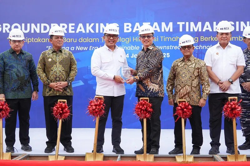 BKPM Resmikan Proyek Hilirisasi Timah Senilai Rp1,2 Triliun