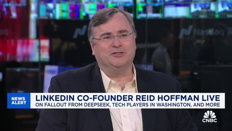 Salah satu pendiri LinkedIn Reid Hoffman: Deepseek AI membuktikan bahwa itu sekarang menjadi 'permainan-ke-kompetisi' dengan China