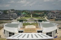 Prabowo Perintahkan Kaji Ulang Desain Bangunan DPR hingga MA di IKN