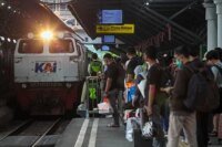 Banjir di Grobogan, Jalur Kereta Api Stasiun Gubug dan Karangjati Terputus