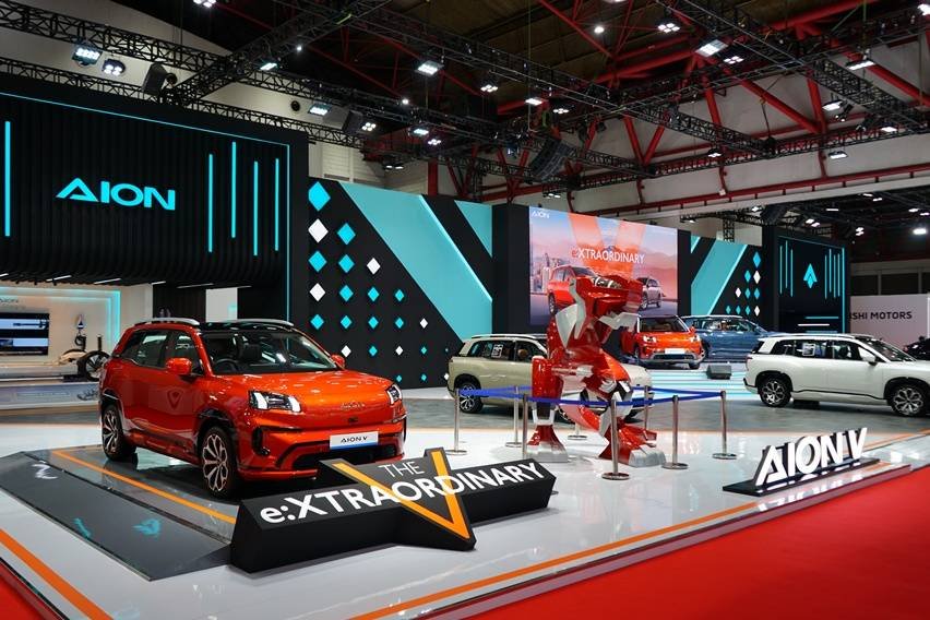 Booth AION di IIMS 2025